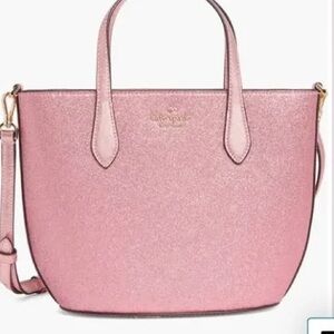 Kate Spade Pink Glitter Crossbody